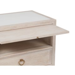Getaway Drawer Nightstand In Sea Oat Color