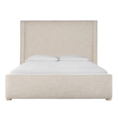 Daybreak Bed Complete Queen 50 In Brushed Nickel  Color