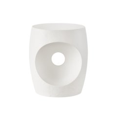Canyo Accent Table In Abaco White Color