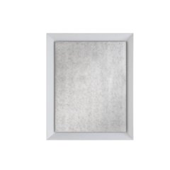 Valen Antiqued Mirror In Satin Bronze Color