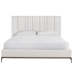 Summerland Bed Queen 50 In Satin Bronze Color