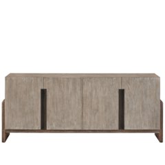 Pescadero Credenza In Weathered Oak Color