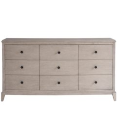 Nine Drawer Dresser In Rolling Fog Color