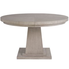 Round Dining Table In Rolling Fog Color