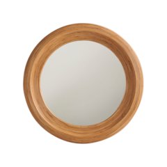 Lakeway Mirror In Natural Rattan Color