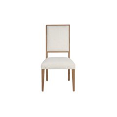 Upholstered Dining Chair Pair In Sand Dune Color