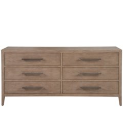 Cove Drawer Dresser In Gray Oak Color