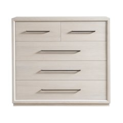 Astrid Drawer Chest In White Oak Color