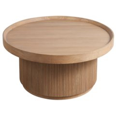 Lumi Cocktail Table In Natural Oak  Color