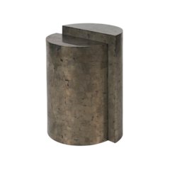 Cosmo End Table In Pyrite Color