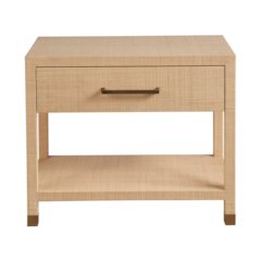 Leah Nightstand In Gold Color