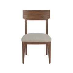 Sienna Wood Back Side Chair (Set of 2)  in Sienna Color