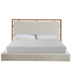 Kendall Bed Queen in Skylark Color