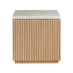 Carmen Side Table in Skylark Color