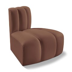 Arc Cognac Vegan Leather Reverse Corner