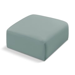 Arc Mint Green Vegan Leather Ottoman