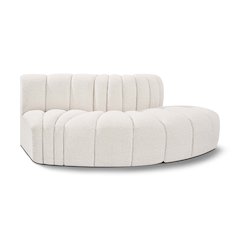 Arc Cream Boucle Fabric Modular Sofa