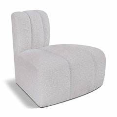 Arc Grey Boucle Fabric Reverse Corner