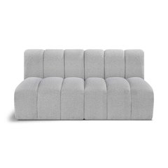 Arc Grey Boucle Fabric Modular Sofa