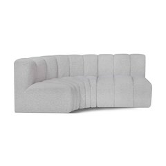 Arc Grey Boucle Fabric Modular Sofa