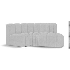 Arc Grey Boucle Fabric Modular Sofa