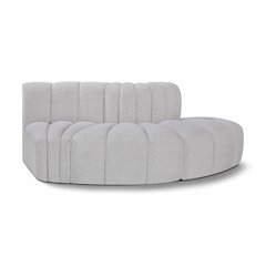Arc Grey Boucle Fabric Modular Sofa