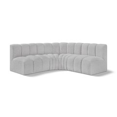Arc Grey Boucle Fabric Modular Sofa
