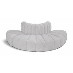 Arc Grey Boucle Fabric Modular Sofa