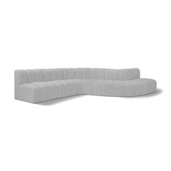 Arc Grey Boucle Fabric Modular Sofa