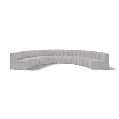 Arc Grey Boucle Fabric Modular Sofa