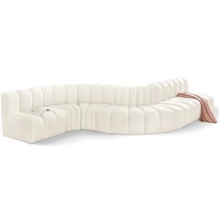 Arc Cream Velvet Modular Sofa