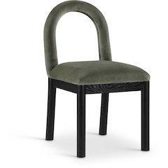 Conrad Green Velvet Dining Chair