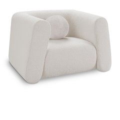 Abbington Cream Boucle Fabric Chair