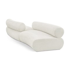Bale Cream Chenille Fabric Modular Sofa