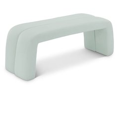 Arc Mint Vegan Leather Bench