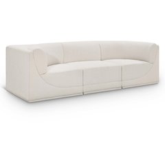 Ollie Cream Boucle Fabric Modular Sofa