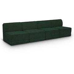 Ollie Green Boucle Fabric Modular Sofa