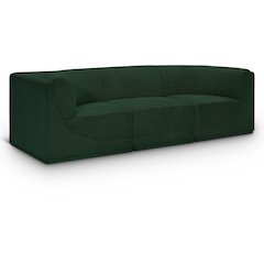 Ollie Green Boucle Fabric Modular Sofa