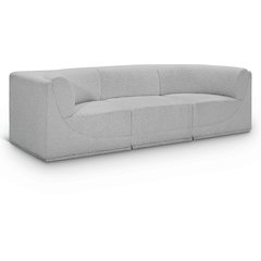 Ollie Grey Boucle Fabric Modular Sofa