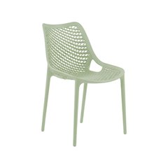 Contemporary Mint Outdoor Dining Chair Set Of 4 With Protective Finish