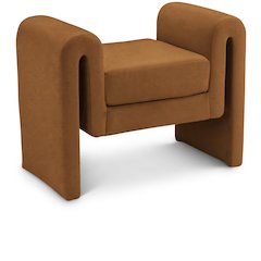 Sloan Saddle Velvet Bench