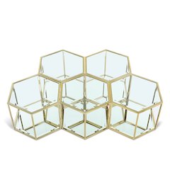 Sei Brushed Gold Coffee Table