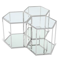 Sei Chrome End Table