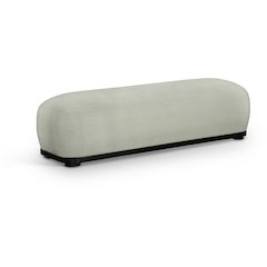 Calum Mint Chenille Fabric Bench