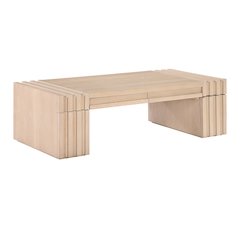Stanton Natural Oak Veneer And Solid Wood Coffee Table