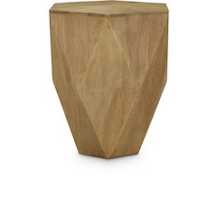 Diamante Oak End Table