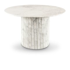 Genoa White Dining Table