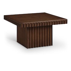 Spencer Brown Oak Veneer Coffee Table