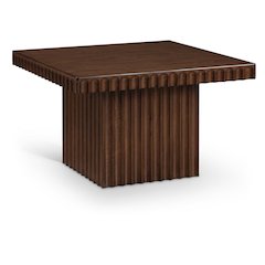 Spencer Brown Oak Veneer Coffee Table