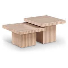 Spencer Natural Oak Veneer Coffee Table